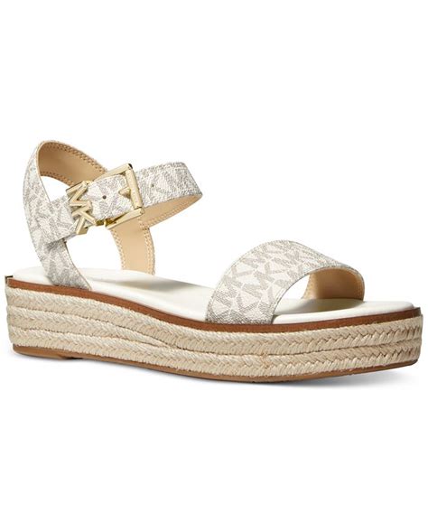 michael michael kors women's richie espadrille wedge sandals|macy's richie espadrille sandals.